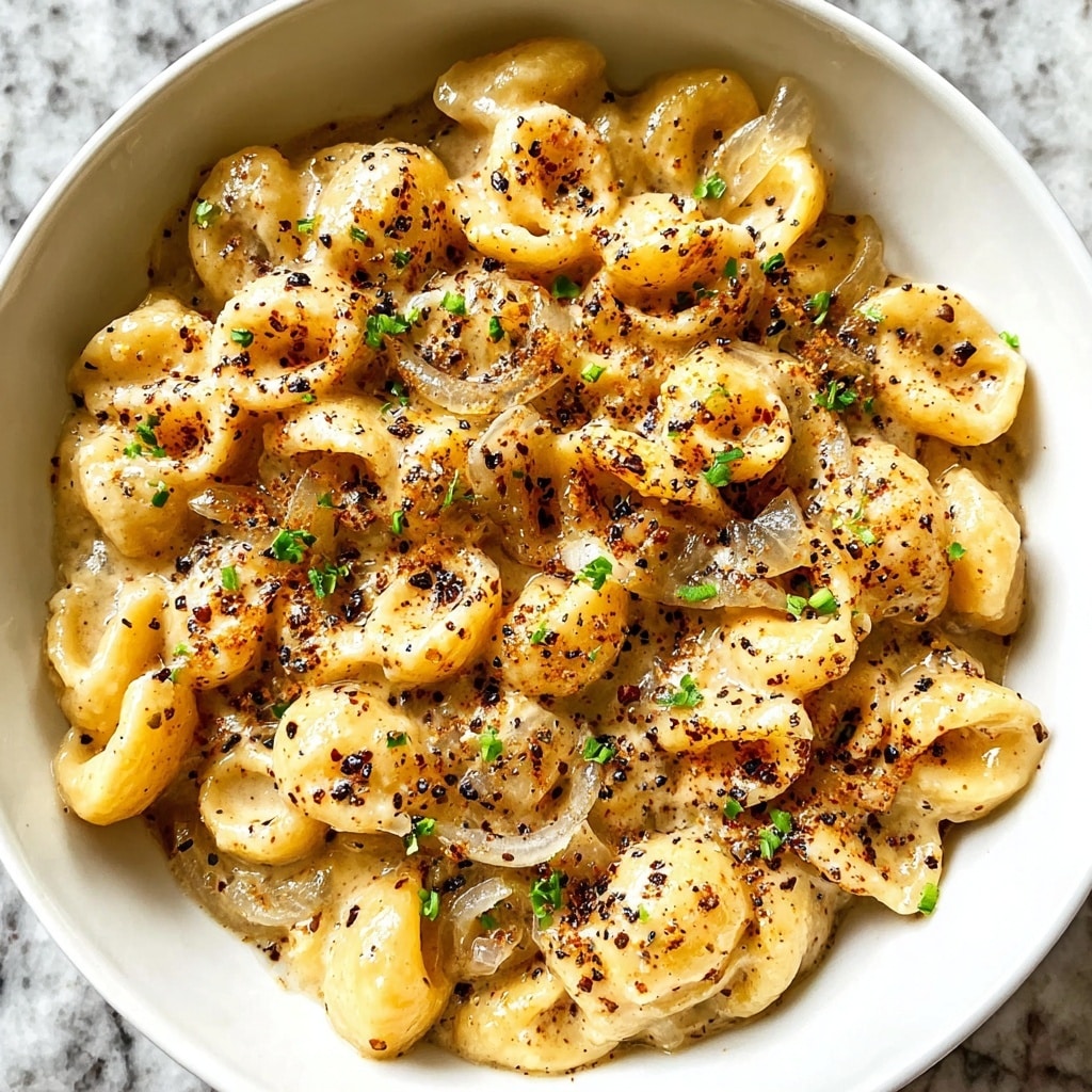 French Onion Pasta Recipe - Recipe Image