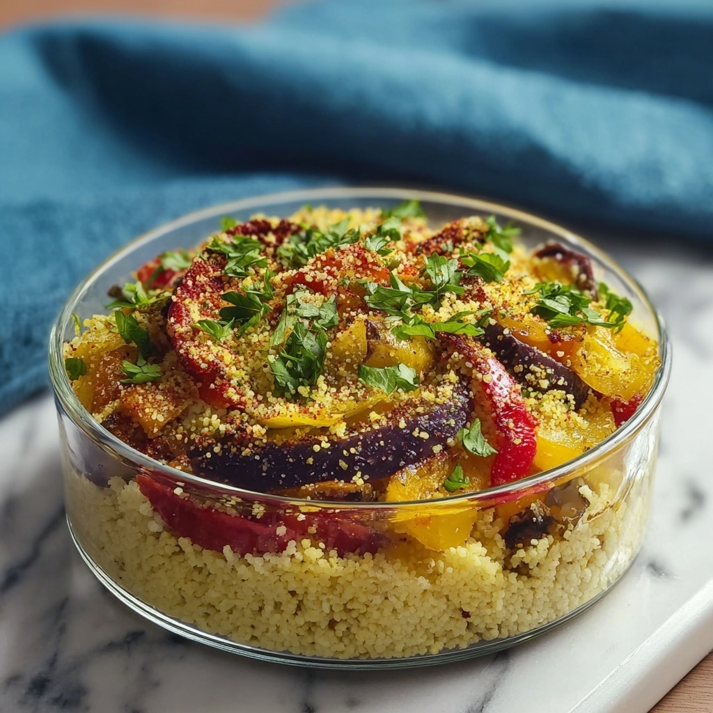 Roasted Vegetable Couscous Recipe - Recipe Image