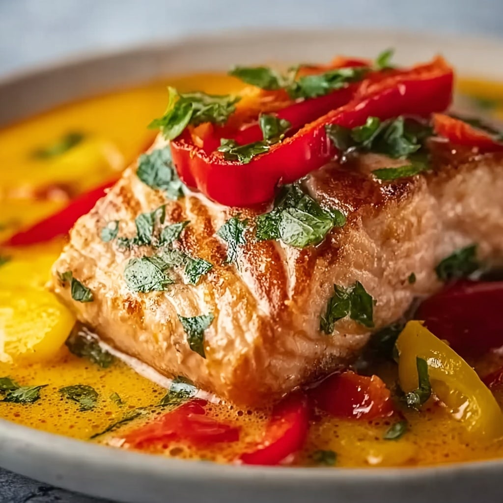 Salmon Coconut Milk Curry Recipe - Recipe Image
