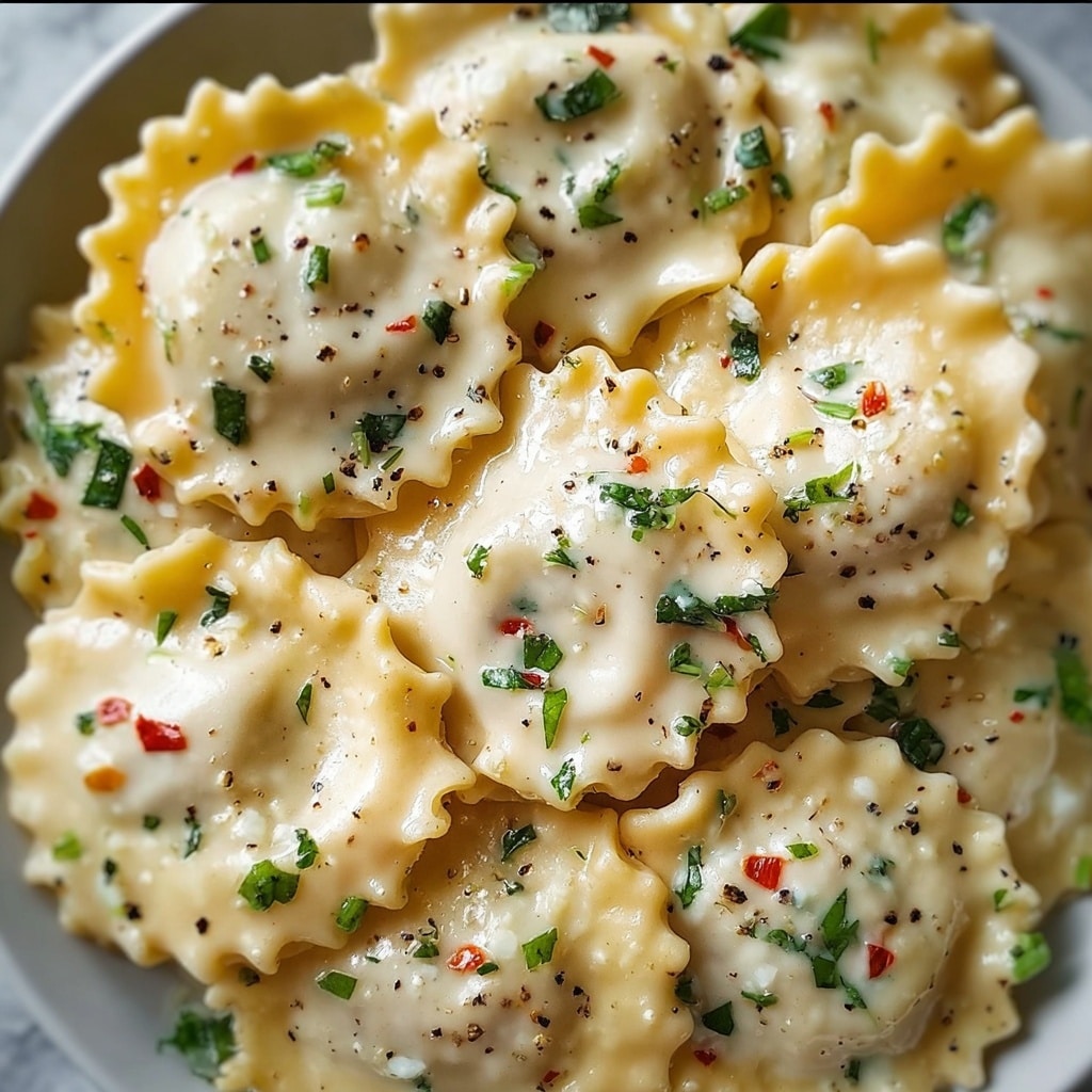 Creamy Crockpot Tortellini Recipe - Recipe Image