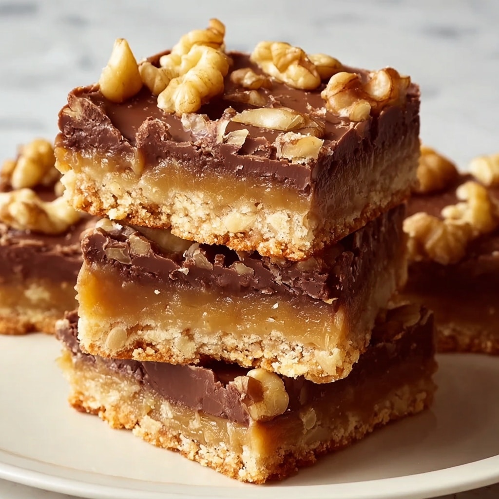 Easy Turtle Bars Recipe - Recipe Image