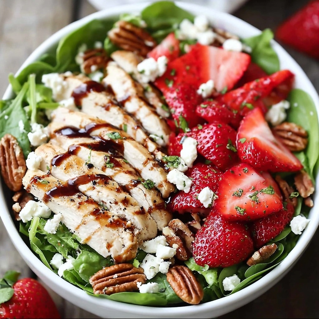 Strawberry Chicken Salad Recipe - Recipe Image