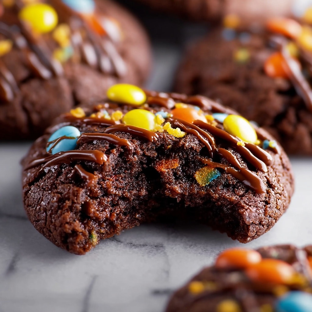 Double Chocolate Birthday Cookies Recipe - Recipe Image