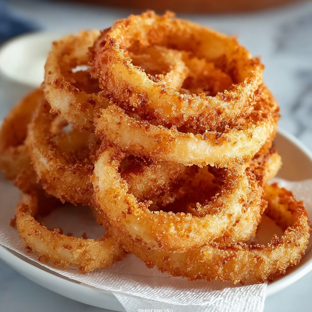 Crispy Fried Onion Rings Recipe - Recipe Image
