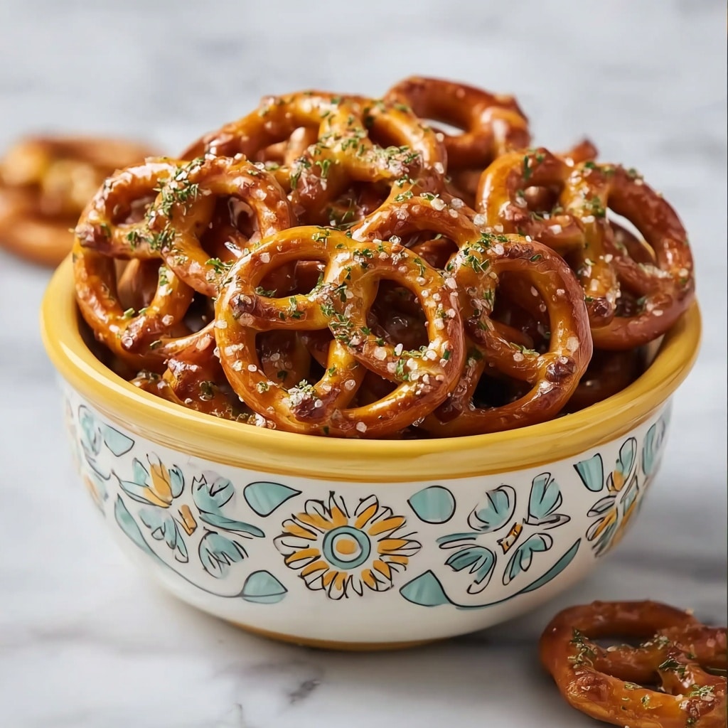 Garlic Ranch Pretzels Recipe - Recipe Image