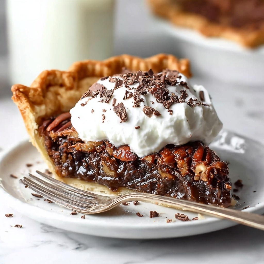 Dark Chocolate Pecan Pie Recipe - Recipe Image