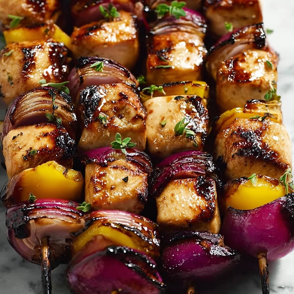 Hawaiian Chicken Skewers Recipe - Recipe Image