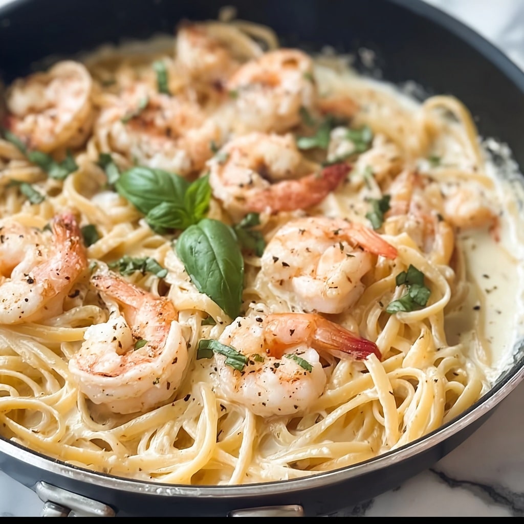 Creamy Sun-Dried Tomato Shrimp Pasta Recipe - Recipe Image