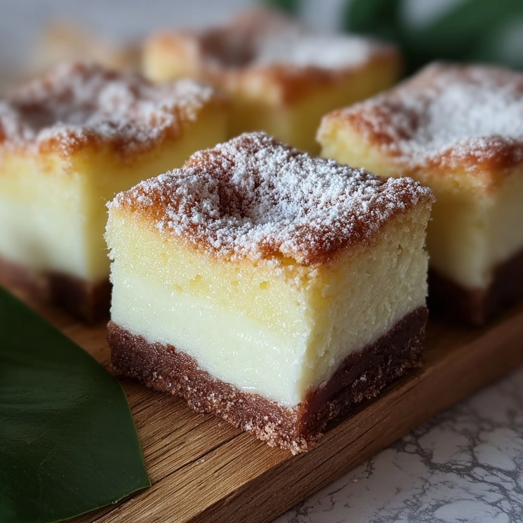 Cinnamon Churro Cheesecake Bars Recipe - Recipe Image