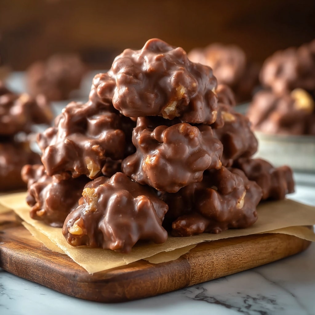 Easy Chocolate Peanut Clusters Recipe - Recipe Image