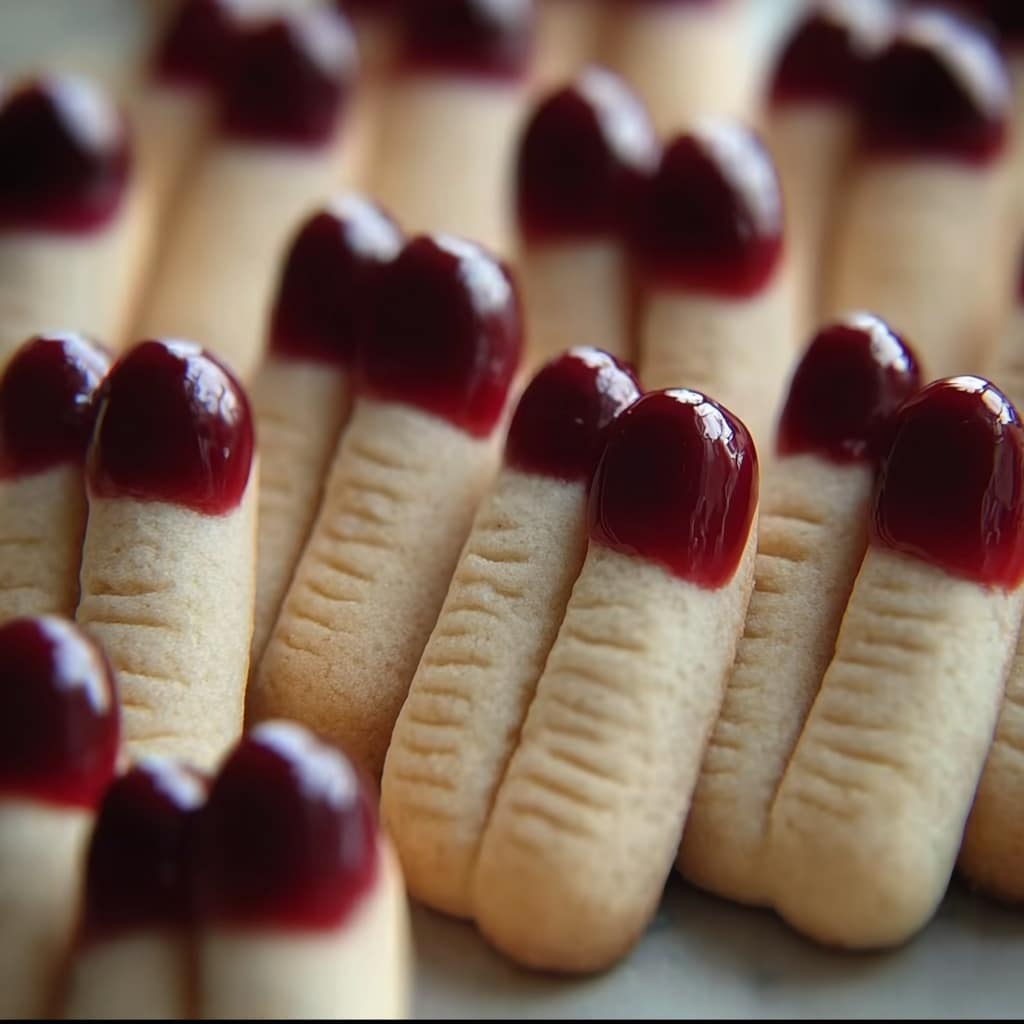 Witch Finger Cookies Recipe - Recipe Image