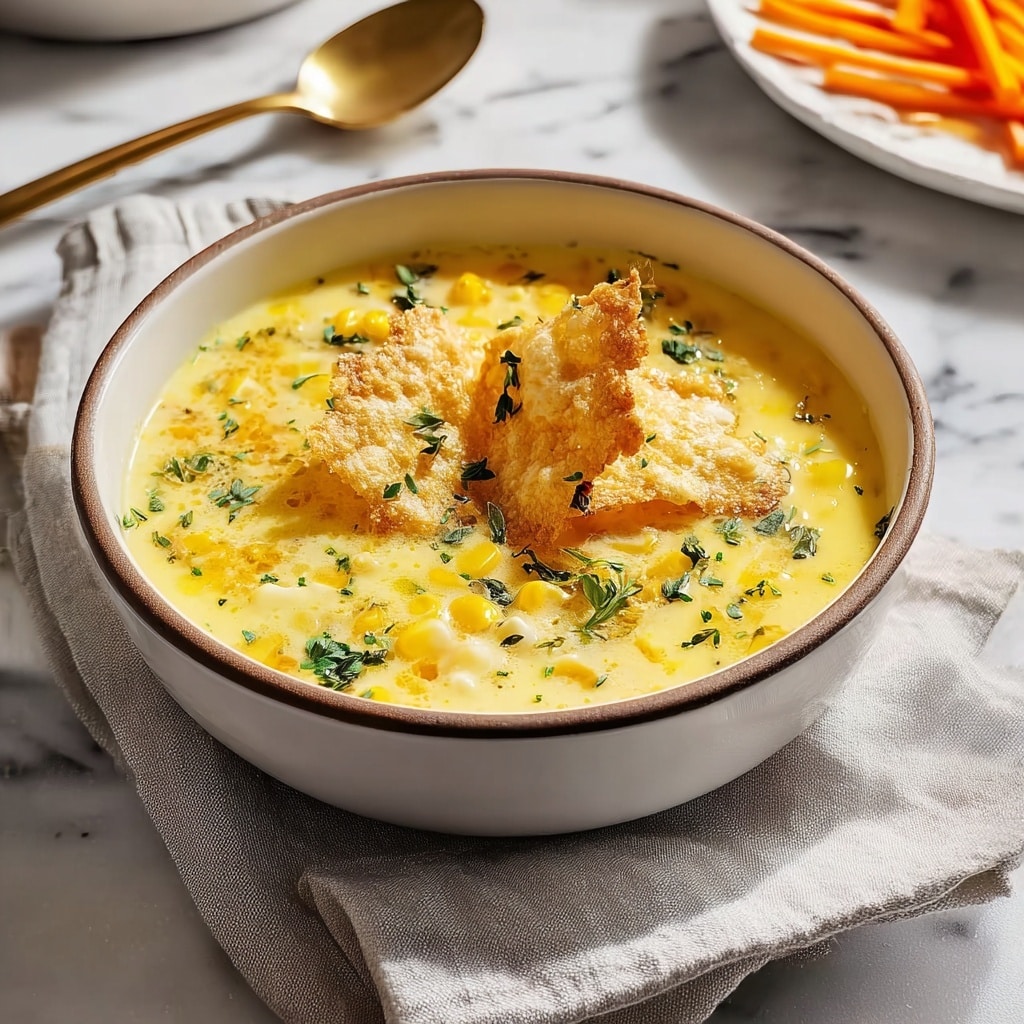 Creamy Chicken Corn Chowder Recipe - Recipe Image