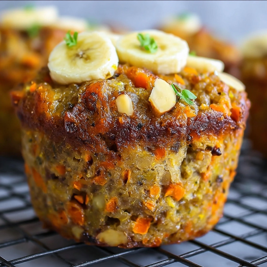Morning Glory Banana Carrot Muffins Recipe - Recipe Image