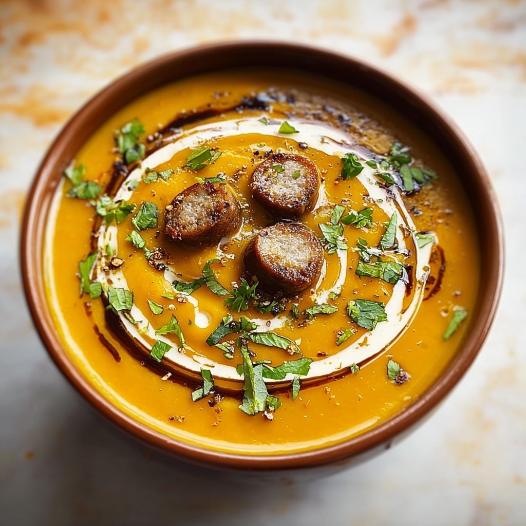 Creamy Turmeric Pumpkin and Carrot Soup Recipe - Recipe Image