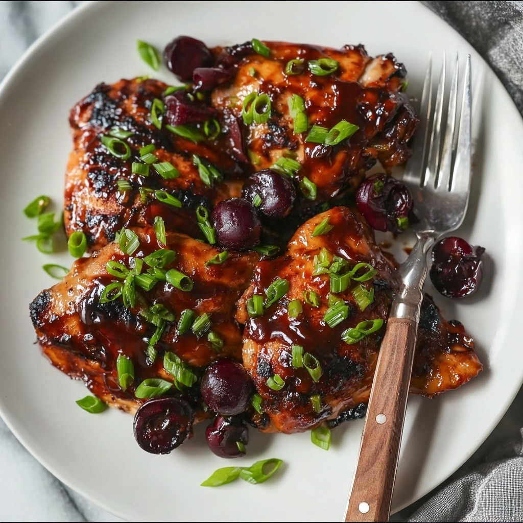 Saucy Plum Chicken Recipe - Recipe Image