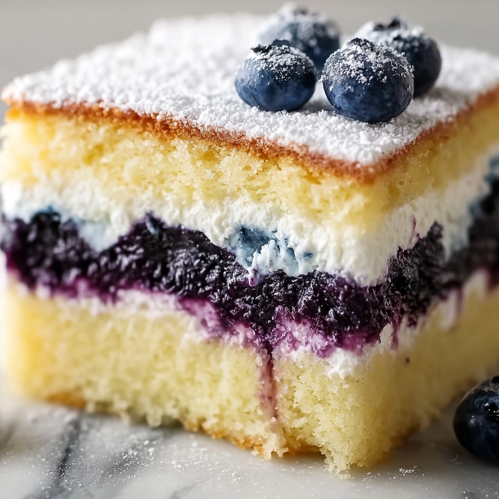 Blueberry Shortcake Cake Recipe - Recipe Image