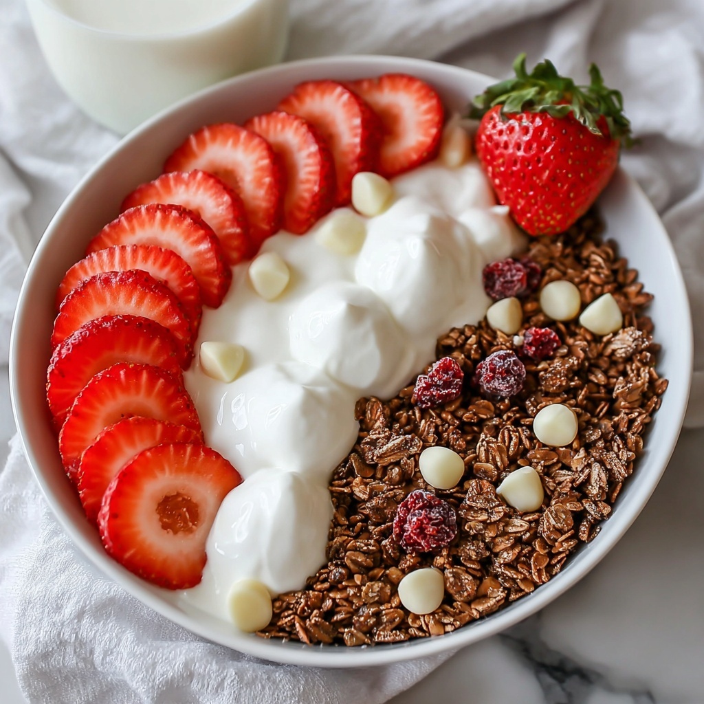 Strawberry Vanilla Granola with Nuts and Coconut Recipe - Recipe Image