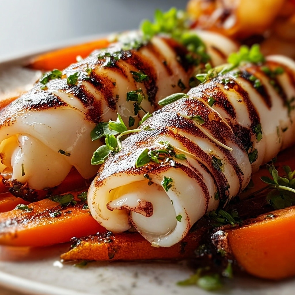 Grilled Lobster Tails with Garlic Butter Recipe - Recipe Image