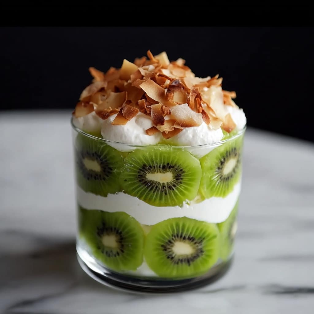 Kiwi and Coconut Parfait Recipe - Recipe Image