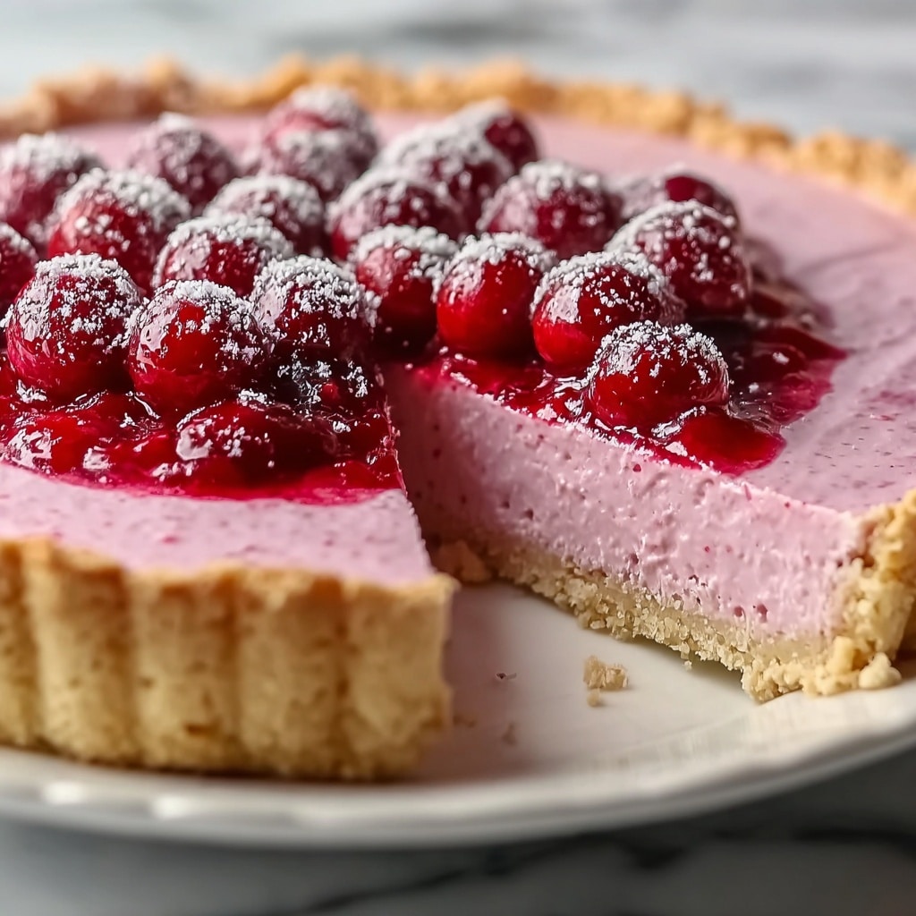 Cranberry Mousse Pie Recipe - Recipe Image