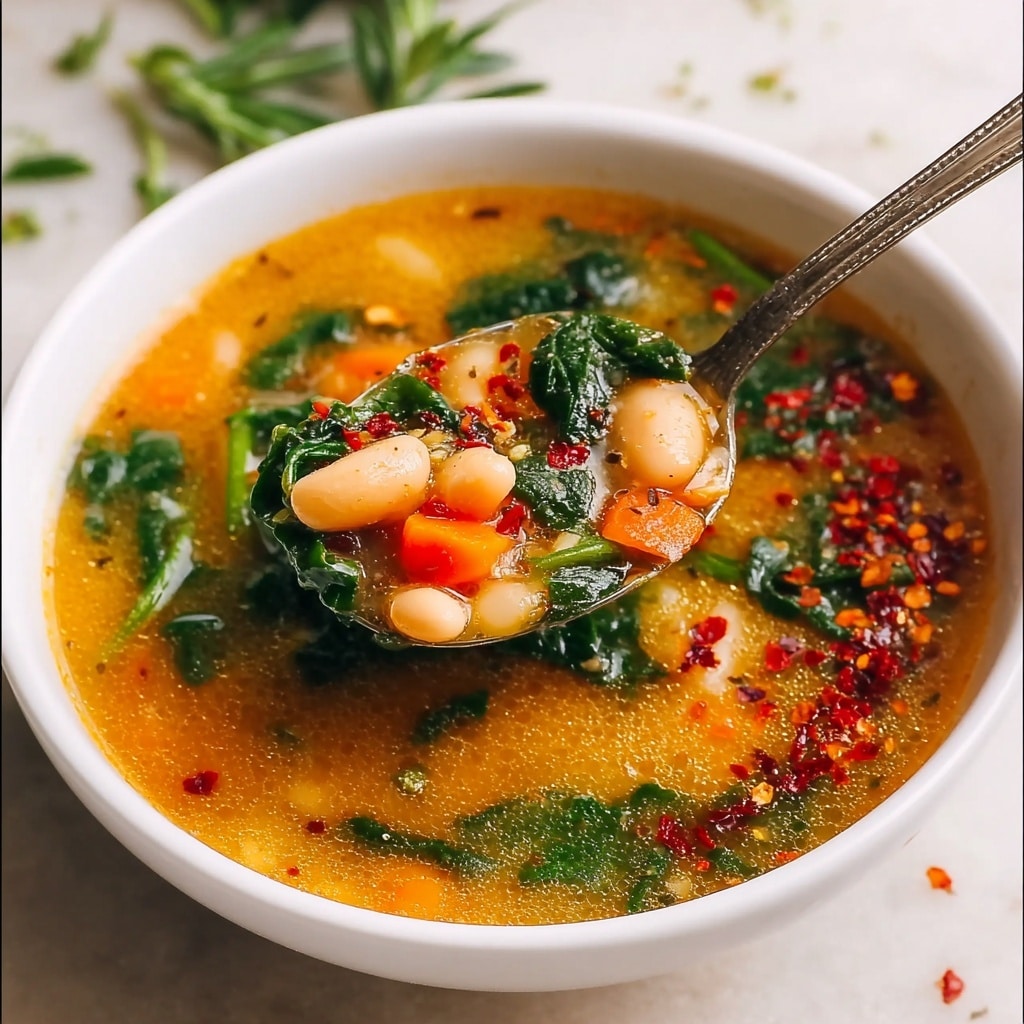 Creamy Tuscan White Bean Soup Recipe - Recipe Image