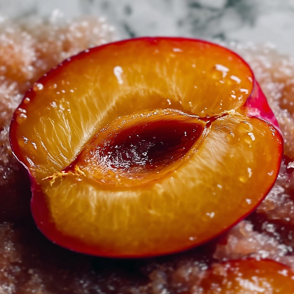 Caramel Peach Upside Down Cake Recipe - Recipe Image