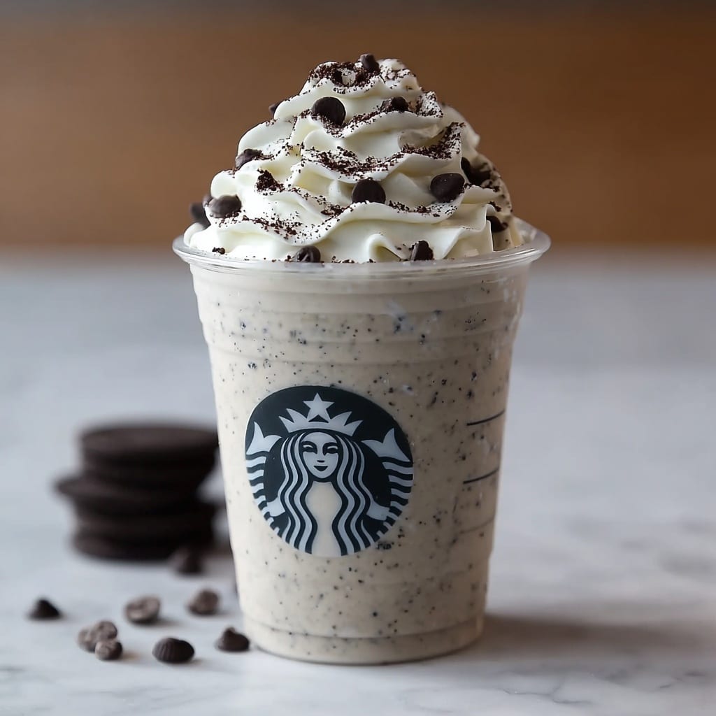 Cookies & Cream Frappuccino Recipe - Recipe Image