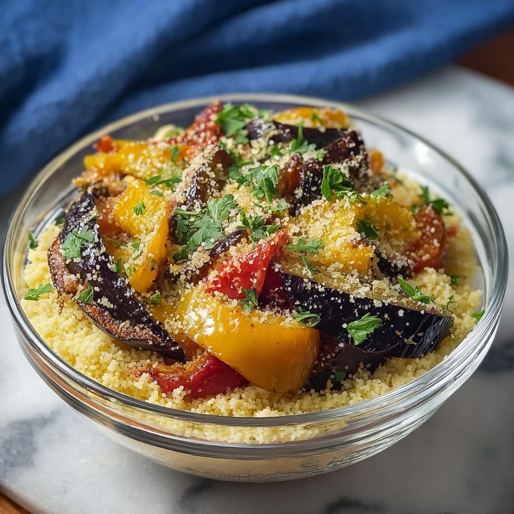 Roasted Vegetable Couscous Recipe - Recipe Image