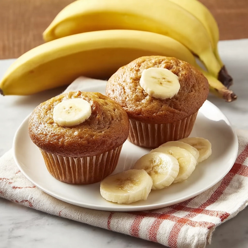 Brown Sugar Banana Muffins Recipe - Recipe Image