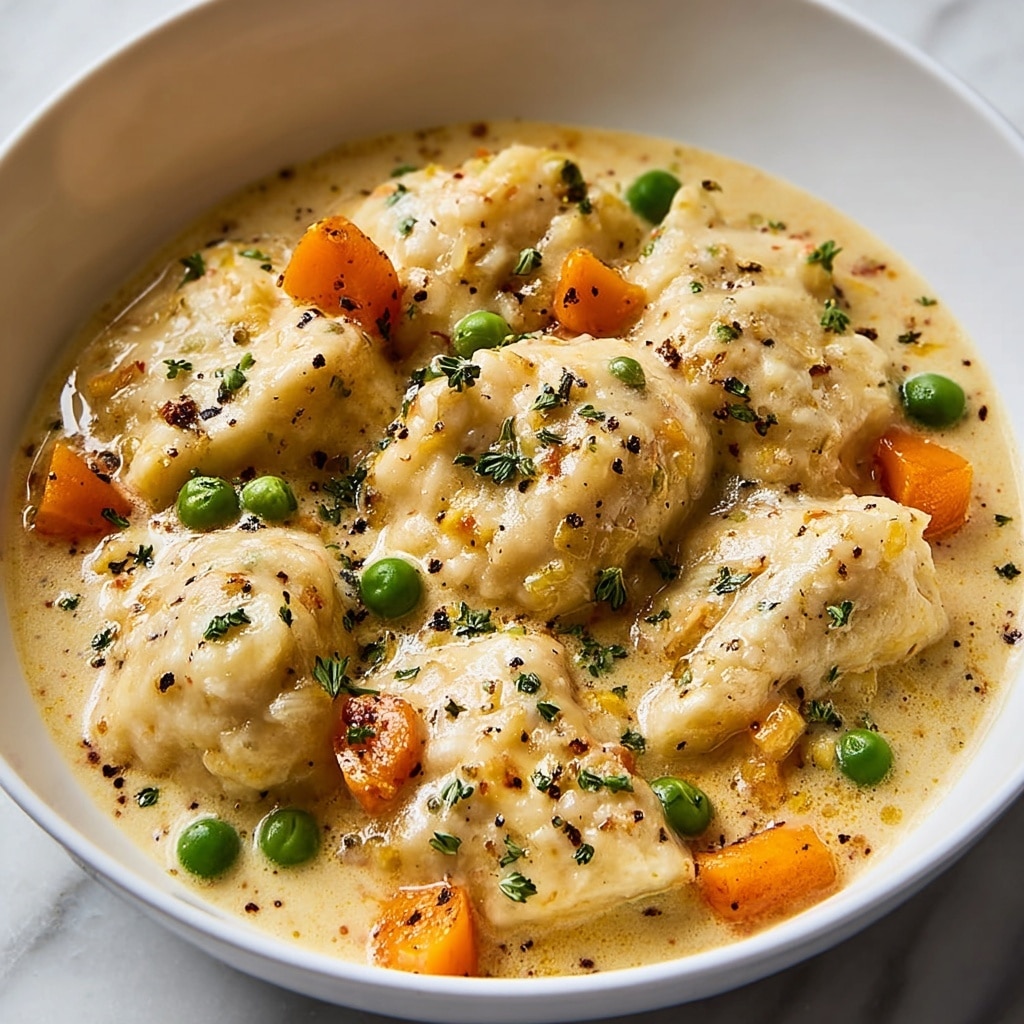 Crockpot Chicken and Dumplings Recipe - Recipe Image