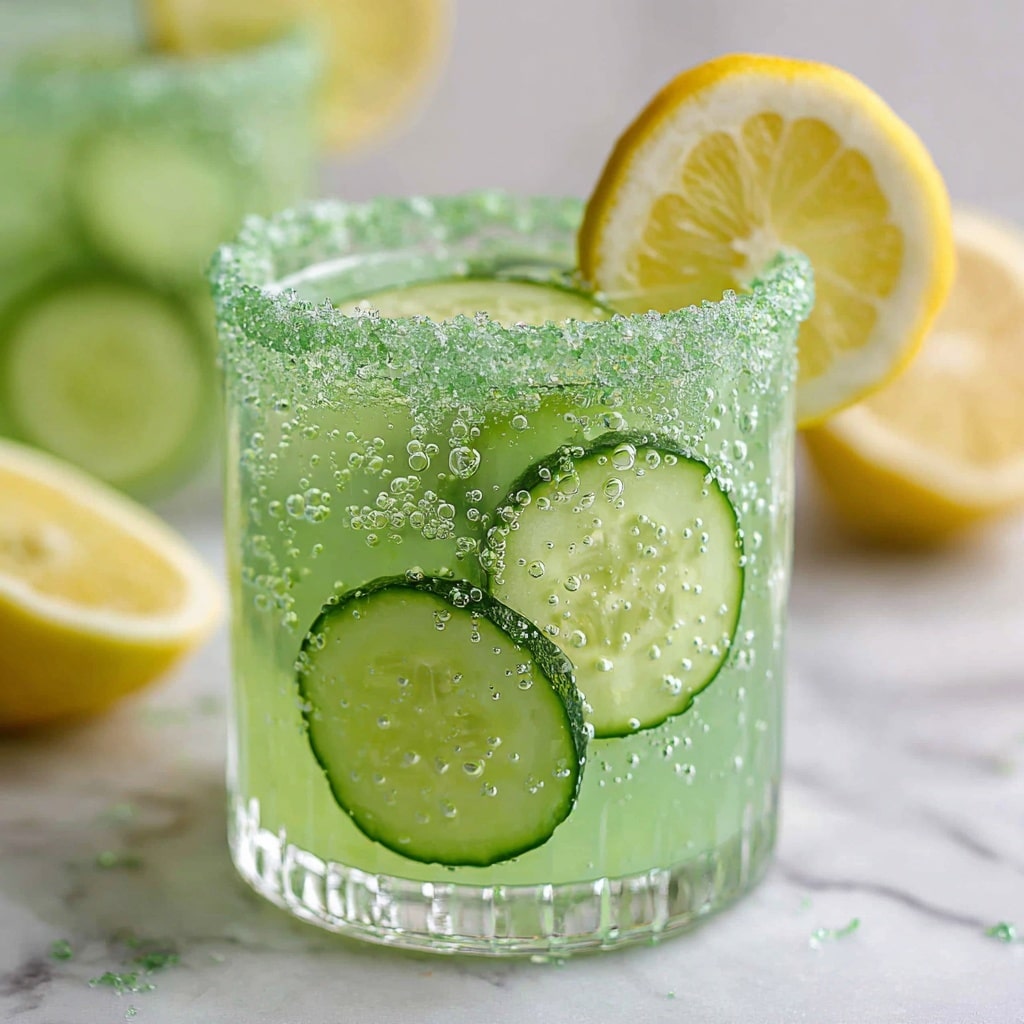 Refreshing Cucumber Lemonade Recipe - Recipe Image