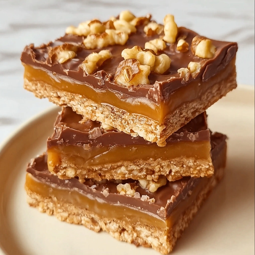 Easy Turtle Bars Recipe - Recipe Image