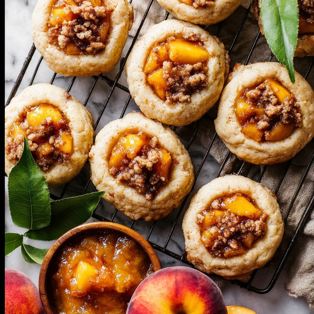 Peach Cobbler Cookies Recipe - Recipe Image