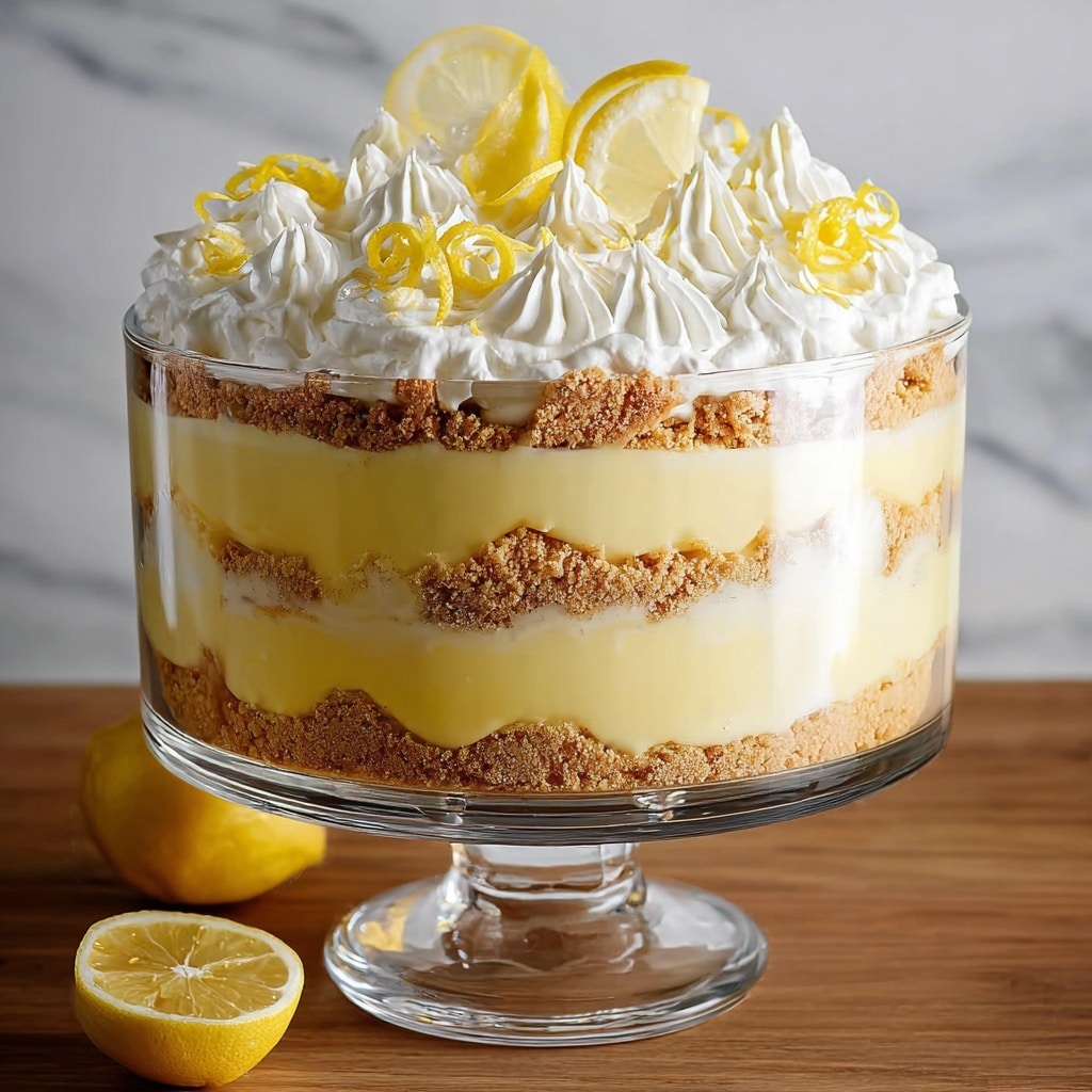 Outrageous Lemon Lovers Trifle Recipe - Recipe Image