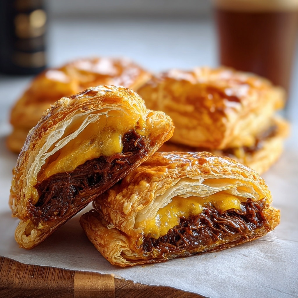 Brisket & Smoked Cheese Pies Recipe - Recipe Image