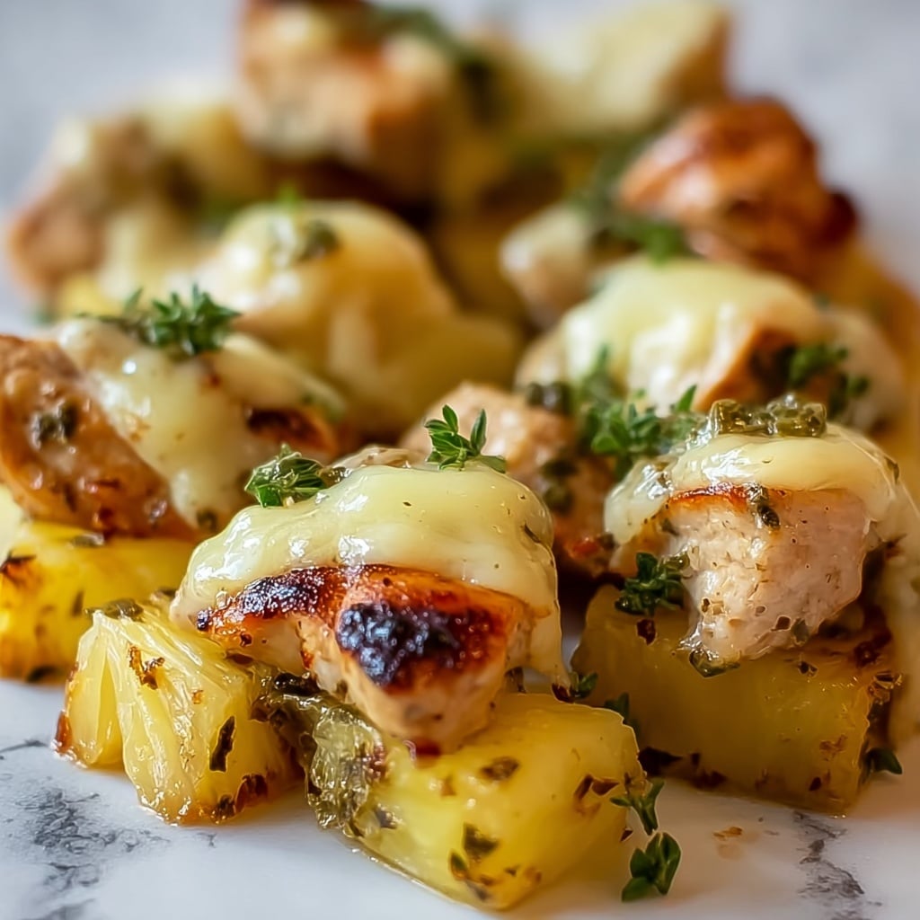 Garlic Parmesan Chicken and Potatoes Recipe - Recipe Image