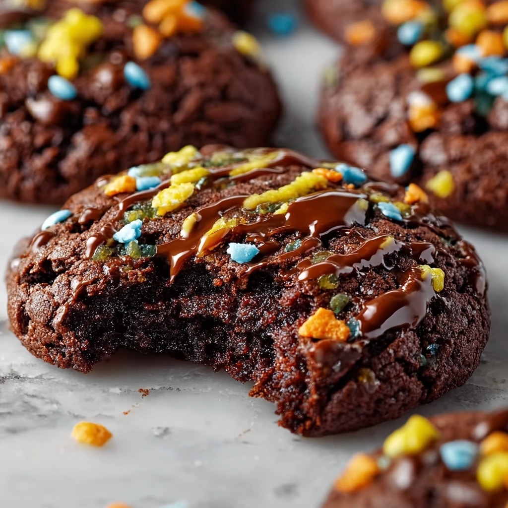 Double Chocolate Birthday Cookies Recipe - Recipe Image