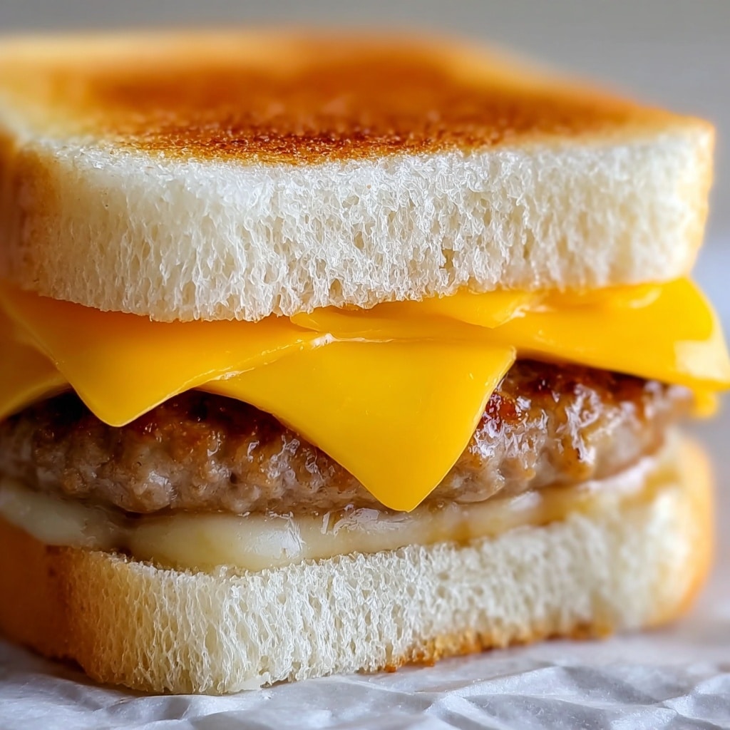 Eggo® Sausage, Egg, and Cheese Sandwich Recipe - Recipe Image