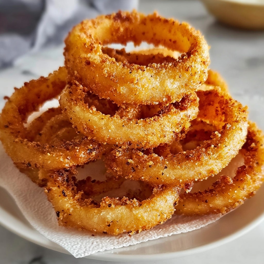 Crispy Fried Onion Rings Recipe - Recipe Image