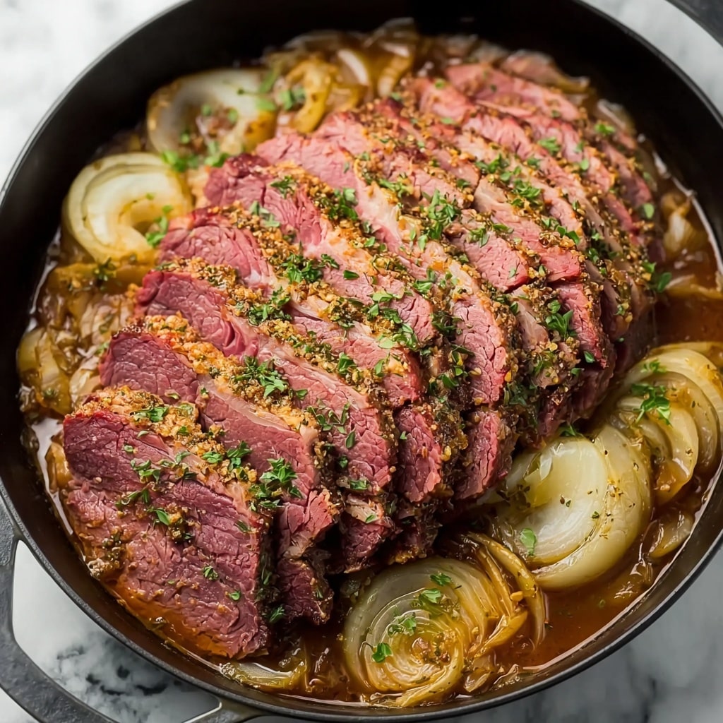 Slow Cooker Corned Beef and Cabbage Recipe - Recipe Image