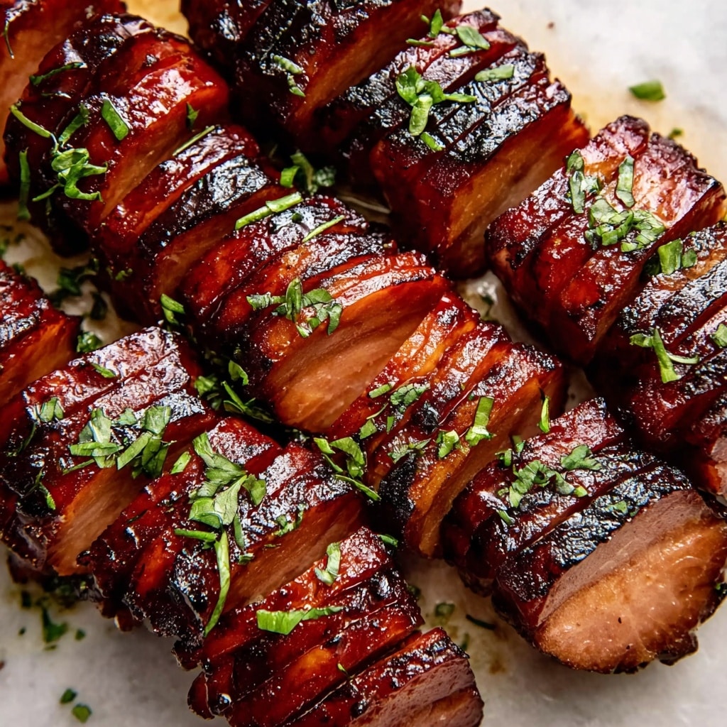 Maple BBQ Hasselback Kielbasa Bites Recipe - Recipe Image