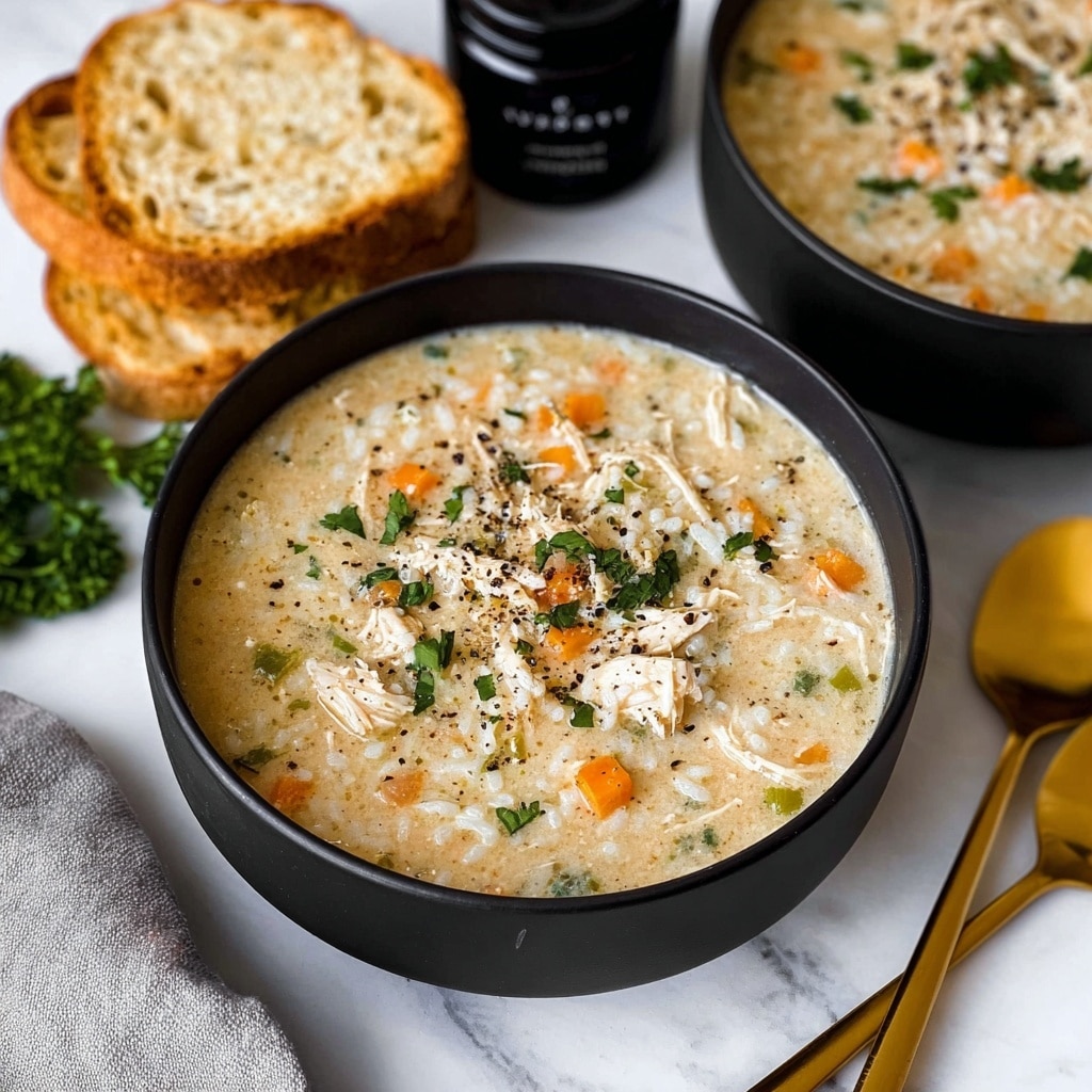 Crockpot Chicken Wild Rice Soup Recipe - Recipe Image