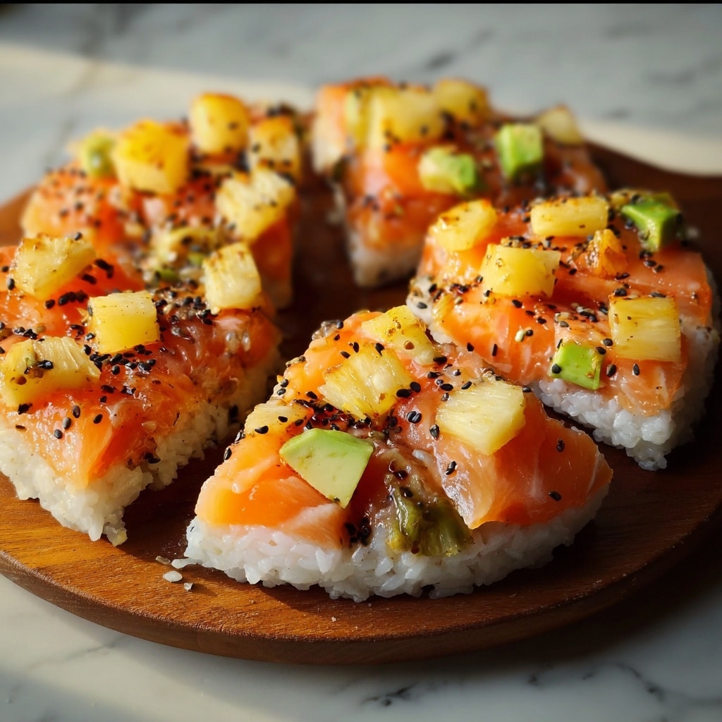 Baked Salmon Sushi Recipe - Recipe Image