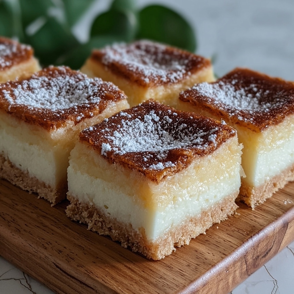Cinnamon Churro Cheesecake Bars Recipe - Recipe Image
