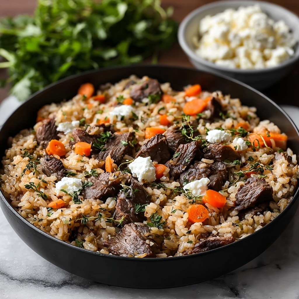 Steak & Queso Rice: A Tex-Mex Fiesta at Home Recipe - Recipe Image