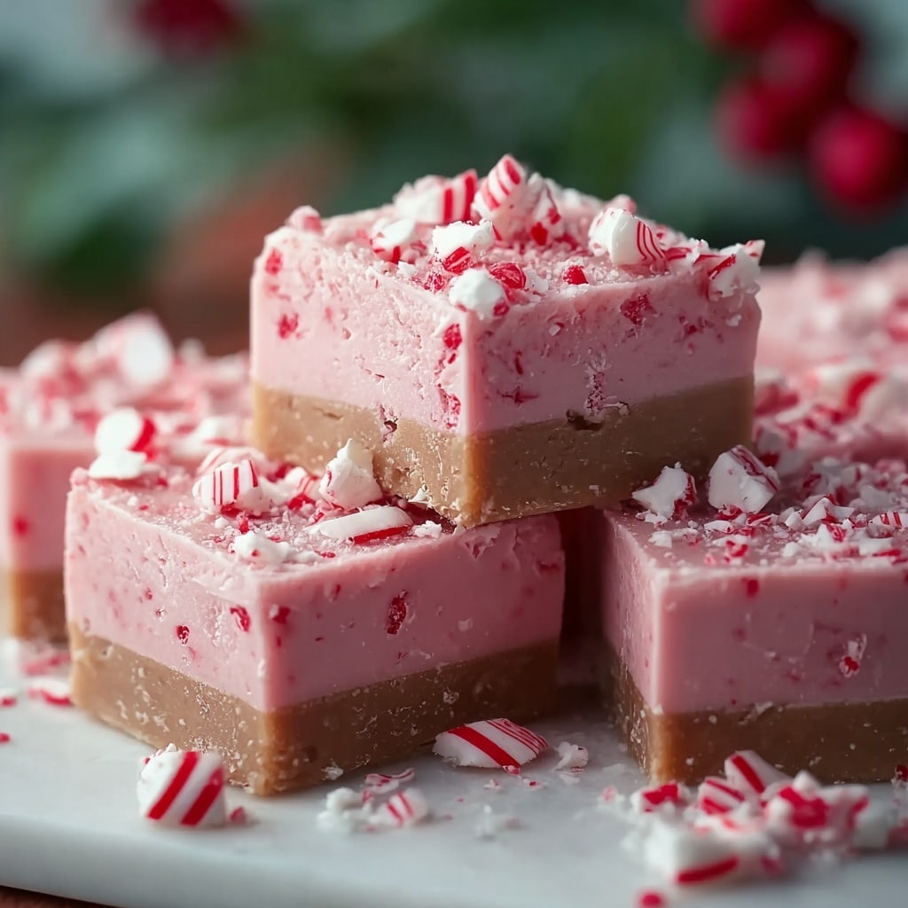 The Joy of Candy Cane Fudge Recipe - Recipe Image