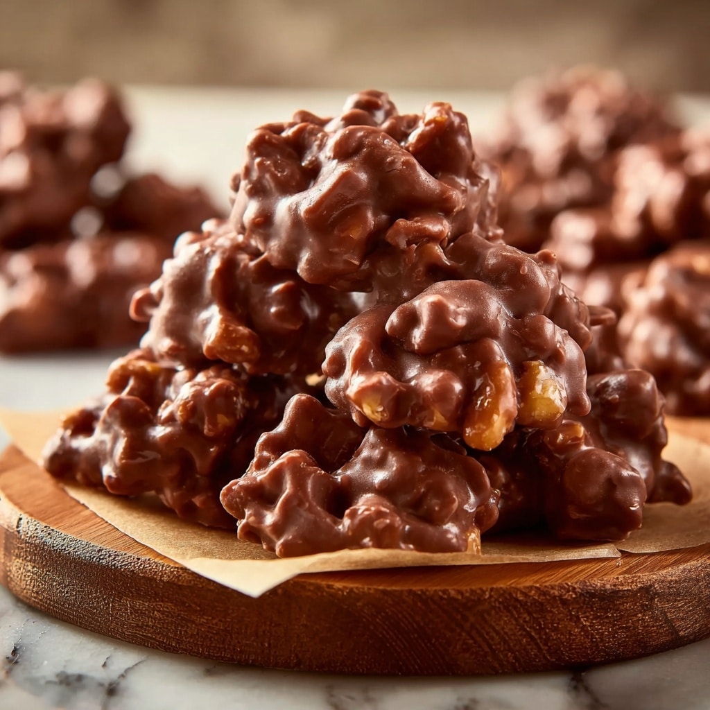 Easy Chocolate Peanut Clusters Recipe - Recipe Image