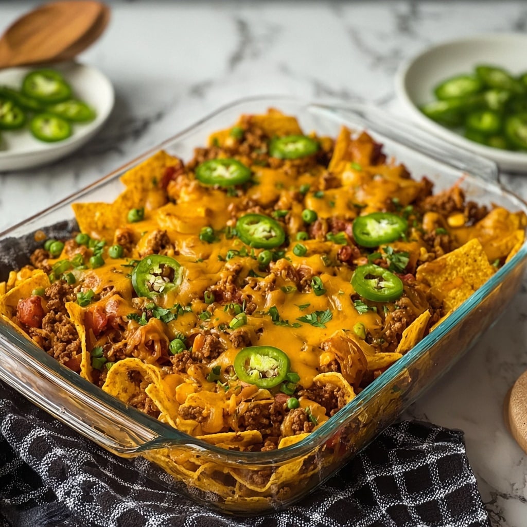 Walking Taco Casserole Recipe - Recipe Image
