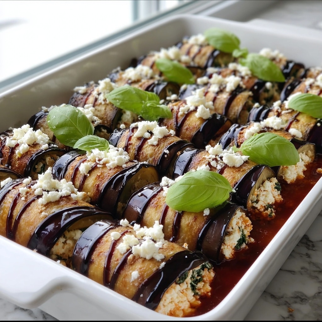 Eggplant Involtini: A Flavorful Italian Delight Recipe - Recipe Image