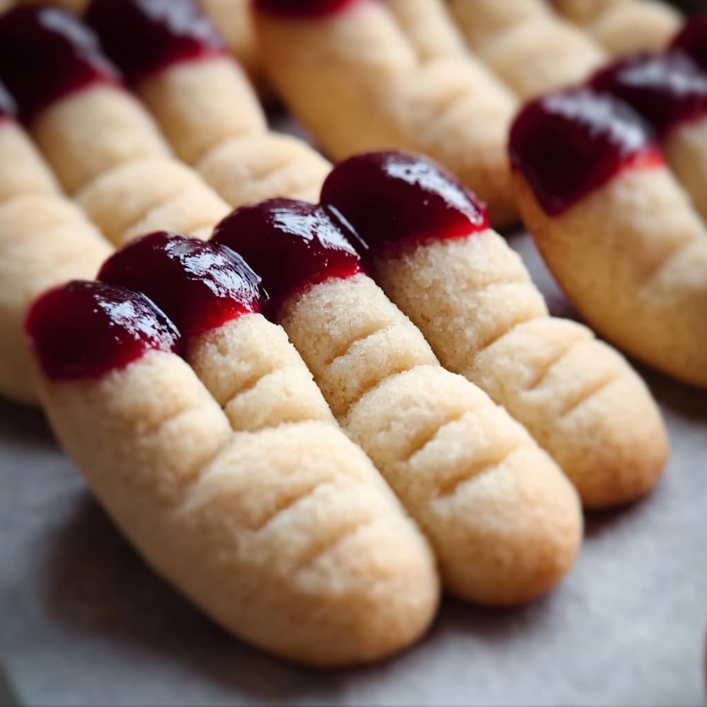 Witch Finger Cookies Recipe - Recipe Image